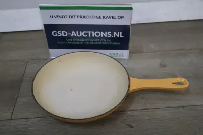 Le Creuset koekenpan – kavel bij GSD Auctions, Zoeterwoude