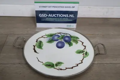 Antiek Porseleinen dienblad – kavel bij GSD Auctions, Zoeterwoude