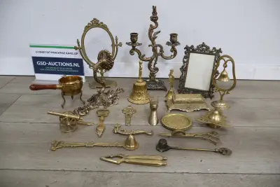 Set diverse messing decoratieve objecten – kavel bij GSD Auctions, Zoeterwoude