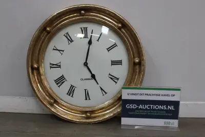 Classia wandklok' – kavel bij GSD Auctions, Zoeterwoude
