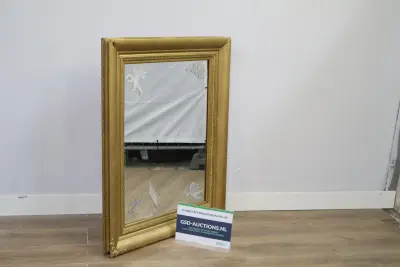 Grote Brocante goudkleurige Spiegel' – kavel bij GSD Auctions, Zoeterwoude