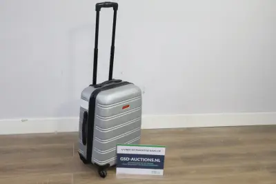 Grijze Hardcase Rolkoffer – kavel bij GSD Auctions, Zoeterwoude