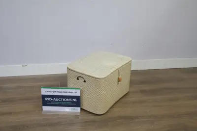 Vintage stoffen opbergkist – kavel bij GSD Auctions, Zoeterwoude