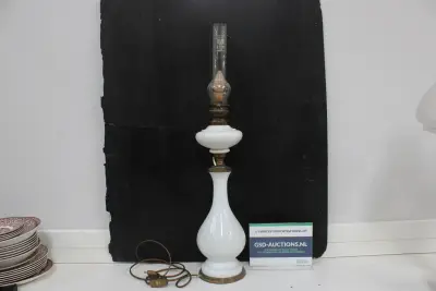 Antieke olielamp – kavel bij GSD Auctions, Zoeterwoude