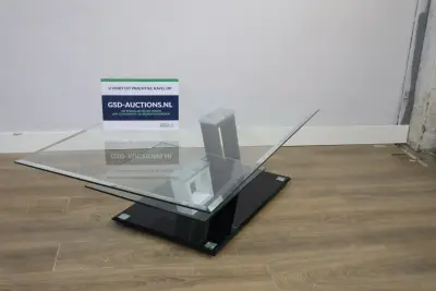 Moderne Glazen Salontafel – kavel bij GSD Auctions, Zoeterwoude