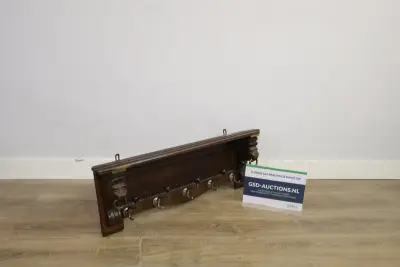 Houten wandkapstok - Antiek – kavel bij GSD Auctions, Zoeterwoude