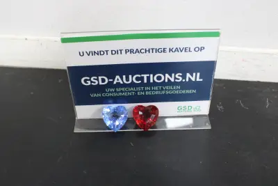 Hartvormige geslepen gekleurde stenen – kavel bij GSD Auctions, Zoeterwoude
