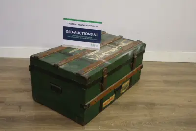 Vintage Hutkoffer, Dekenkist – kavel bij GSD Auctions, Zoeterwoude