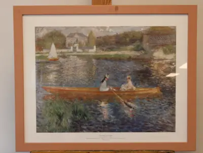 Ingelijste reproductie 'The Seine at Argenteuil' – kavel bij GSD Auctions, Zoeterwoude