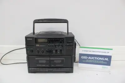 Samsung CD-speler en cassette recorder – kavel bij GSD Auctions, Zoeterwoude