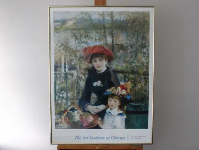 The Art Institute of Chicago - Auguste Renoir 'Two Sisters' – kavel bij GSD Auctions, Zoeterwoude