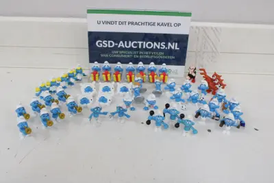 Grote verzameling smurfen figuren – kavel bij GSD Auctions, Zoeterwoude