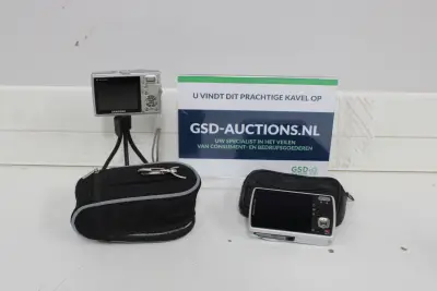 Samsung digitale camera en Kodak EasyShare camera – kavel bij GSD Auctions, Zoeterwoude