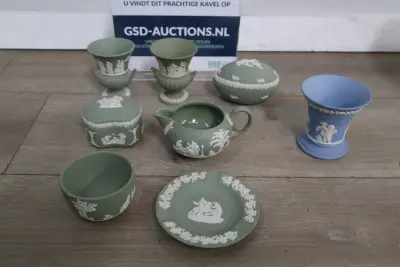 Wedgwood Jasperware servies – kavel bij GSD Auctions, Zoeterwoude