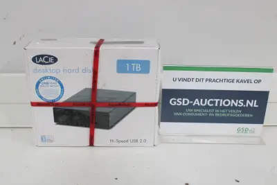 LaCie desktop hard disk 1TB USB 2.0 – kavel bij GSD Auctions, Zoeterwoude