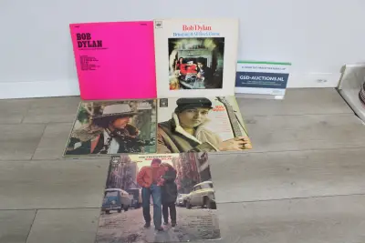 Bob Dylan LP platen set - vinyl – kavel bij GSD Auctions, Zoeterwoude