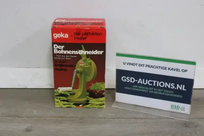 Geka Der Bohnenschneider Snijbonenmolen – kavel bij GSD Auctions, Zoeterwoude