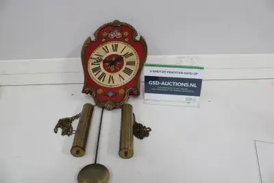 Vintage wandklok – kavel bij GSD Auctions, Zoeterwoude