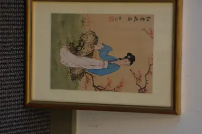 Chinese aquarel, Gongbi-kunst van een dame – kavel bij GSD Auctions, Zoeterwoude
