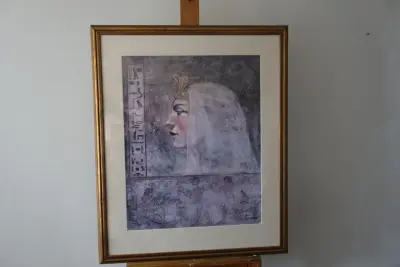 Ingelijste poster - Cleopatra – kavel bij GSD Auctions, Zoeterwoude