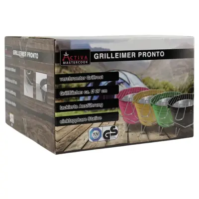 Emmer barbecue draagbaar camping/festivals – kavel bij GSD Auctions, Zoeterwoude