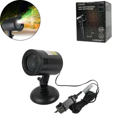 Laser projector kerstsfeer-9 functie's – kavel bij GSD Auctions, Zoeterwoude