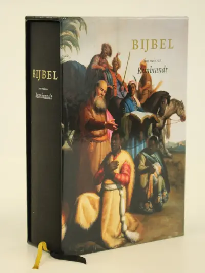 Bijbel met werk van Rembrandt - uitgeverij NBG ,Heerenveen – kavel bij De Kringwinkel, Antwerpen