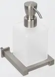 4 x Plieger Zeepdispenser Cube Inox (matglas) – kavel bij GSD Auctions, Zoeterwoude