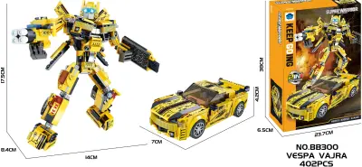 Bouwstenen technics 2in1 -robot of voertuig 402 delig – kavel bij GSD Auctions, Zoeterwoude