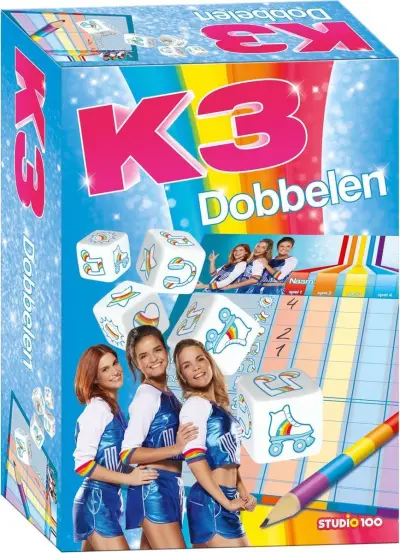 K3 Spel Dobbelen - Rollerdisco (114) – kavel bij GSD Auctions, Zoeterwoude