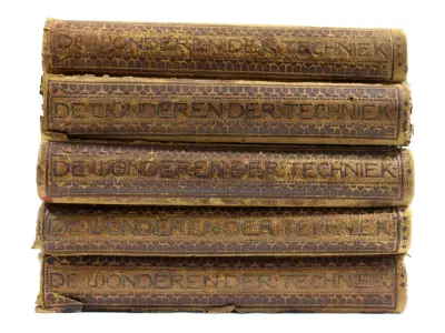 De Wonderen Der Techniek | 5/6 [1910] – kavel bij De Kringwinkel, Dilsen