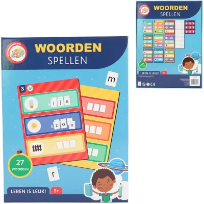 Educatieve spellen "woorden spellen" nieuw – kavel bij GSD Auctions, Zoeterwoude