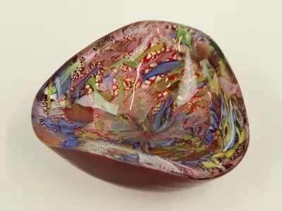 Tutti Frutti Expressieve Glaskunst in Murano-stijl – kavel bij De Kringwinkel, Antwerpen