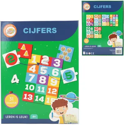Educatieve spellen "cijfers leren" nieuw – kavel bij GSD Auctions, Zoeterwoude