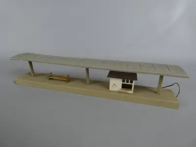 Kibri Modelbouw Treinperron – kavel bij De Kringwinkel, Diest