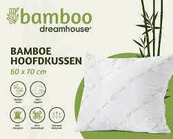 Dreamhouse Bamboe Hoofdkussen 60x70cm-Anti-allergisch – kavel bij GSD Auctions, Zoeterwoude