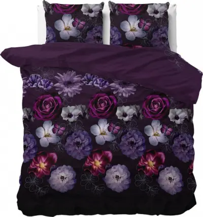 Dekbed overtrek Magic Flowers 200x200cm+2kussenslopen – kavel bij GSD Auctions, Zoeterwoude