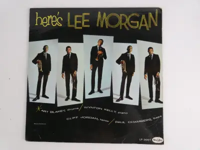 Lee Morgan LP – Here's Lee Morgan (1960) – kavel bij De Kringwinkel, Heverlee