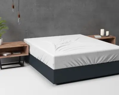 Sleeptime hoeslaken wit 140x200cm +25cm – kavel bij GSD Auctions, Zoeterwoude
