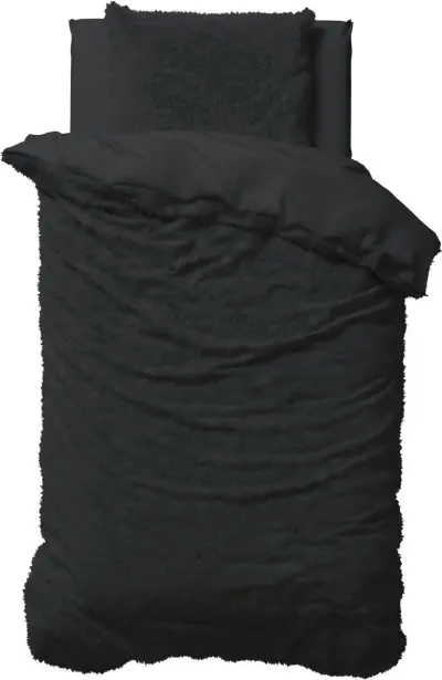 Dekbedovertrek teddy Antraciet 140x220cm+1kussensloop – kavel bij GSD Auctions, Zoeterwoude