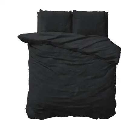 Dekbedovertrek teddy Antraciet 200x220cm+2kussenslopen – kavel bij GSD Auctions, Zoeterwoude