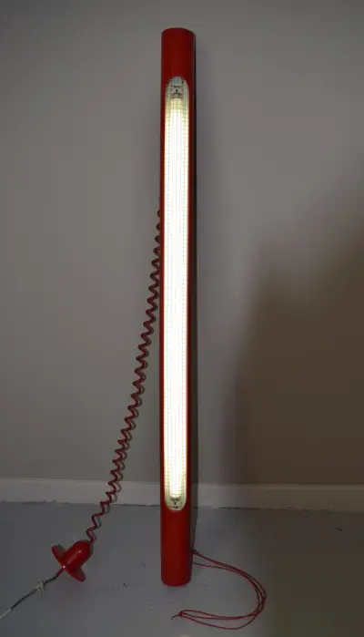 Vintage Massive Tube Lamp – kavel bij De Kringwinkel, Dendermonde