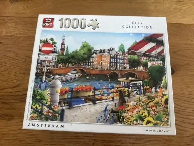 Amsterdamse grachten puzzel Gebruikt – kavel bij GSD Auctions, Zoeterwoude