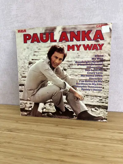 Paul anka my way lp Ongetest – kavel bij GSD Auctions, Zoeterwoude