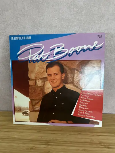 Dubbel lp pat boone the complete hit album – kavel bij GSD Auctions, Zoeterwoude