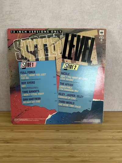 Lp vinyl street level niet getest! – kavel bij GSD Auctions, Zoeterwoude