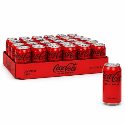 2x tray Coca cola Zero – kavel bij GSD Auctions, Zoeterwoude