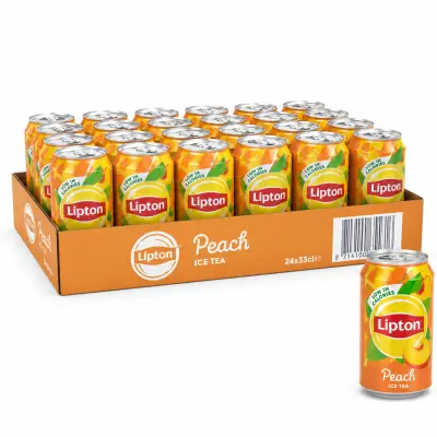 2x tray Lipton ice tea Peach – kavel bij GSD Auctions, Zoeterwoude