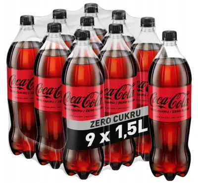 1x tray Coca cola Zero Flessen – kavel bij GSD Auctions, Zoeterwoude