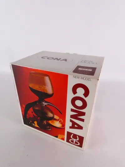 Vintage CONA vacuümkoffiezetapparaat, model D – kavel bij De Kringwinkel, Heverlee